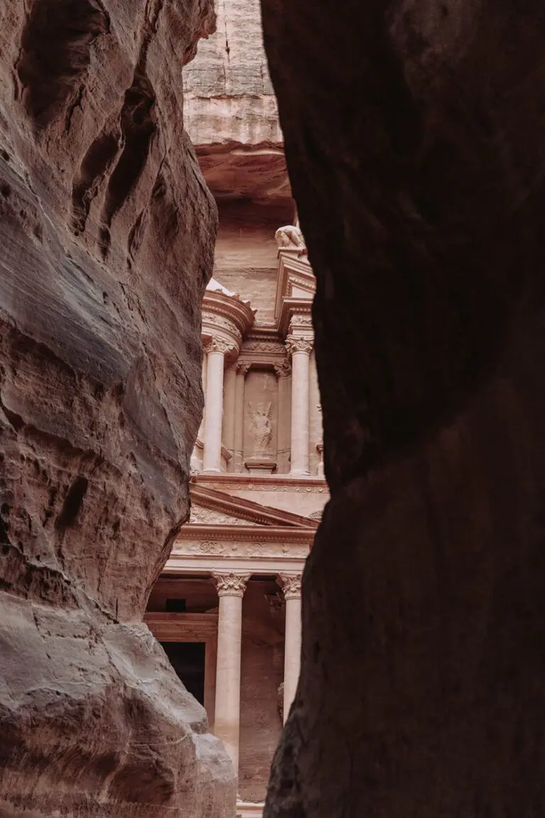 Petra, een van de 7 wonders