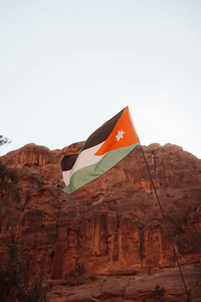 Jordan flag