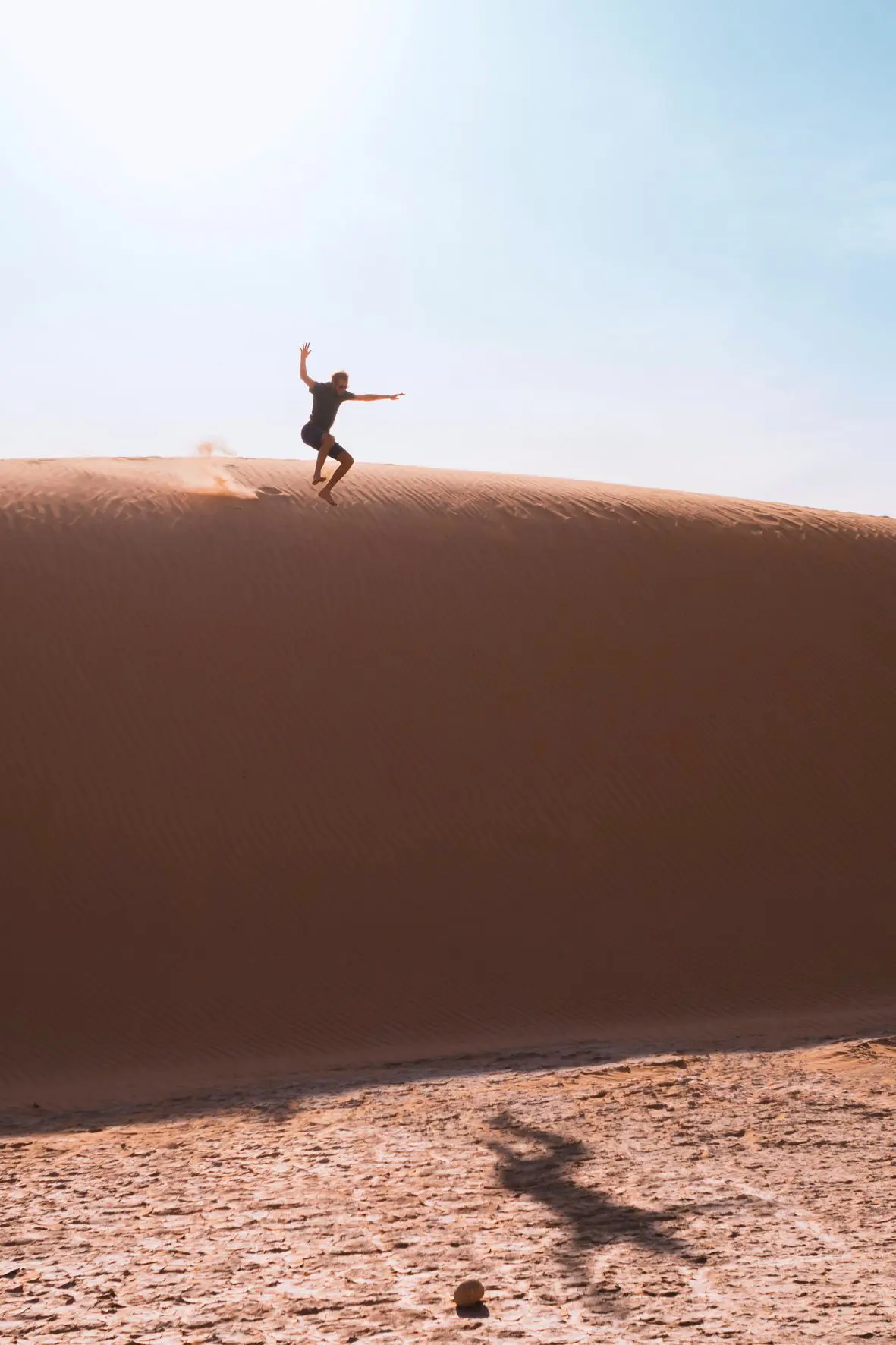 Désert van Wadi Rum in Jordanië