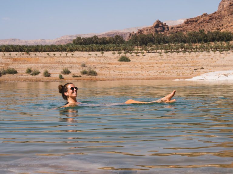 Dead sea in Jordan