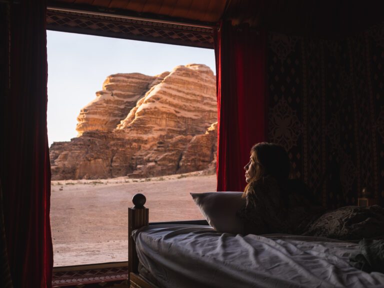 jordan nomads wadi rum overnachtingsplaats woestijn lodge camp